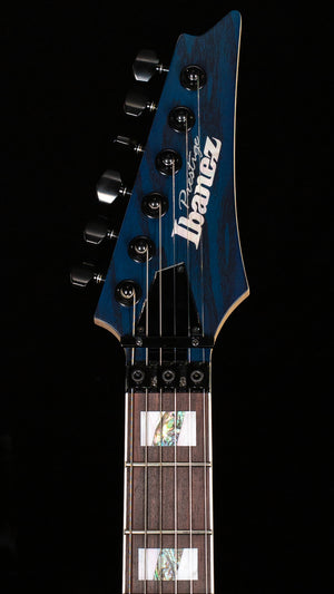 Ibanez RG Prestige RG653DX Transparent Deep Blue Flat (111)
