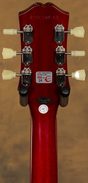 2021 Epiphone Limited Edition 1959 Les Paul Standard Aged Heritage Cherry Fade