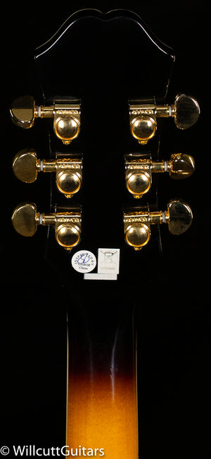 Epiphone J-200EC Studio - Solid Top Fishman Presys Vintage Sunburst (930)