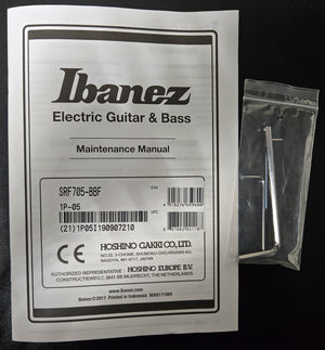 Ibanez SRF705 Brown Flat Burst New Old Stock (210)