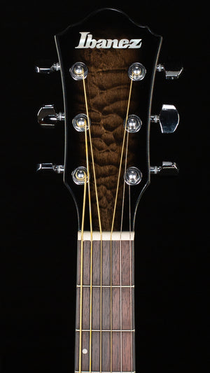 Ibanez AEWC16QA Acoustic Electric Guitar Trans Black Sunburst (780)