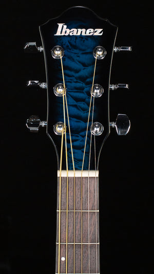 Ibanez AEWC16Q Acoustic Electric Guitar Trans Blue Sunburst (808)