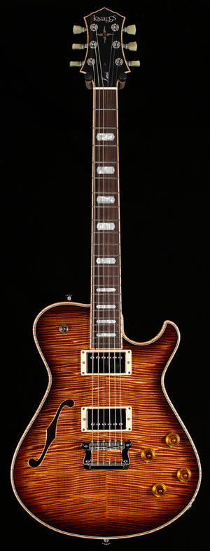 Knaggs Influence Kenai Hollowbody Copperhead T1 Maple Top (179)