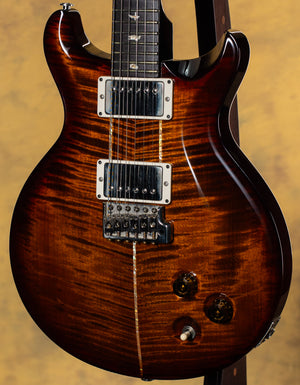 2015 PRS Santana Signature Black Gold Burst 10 Top