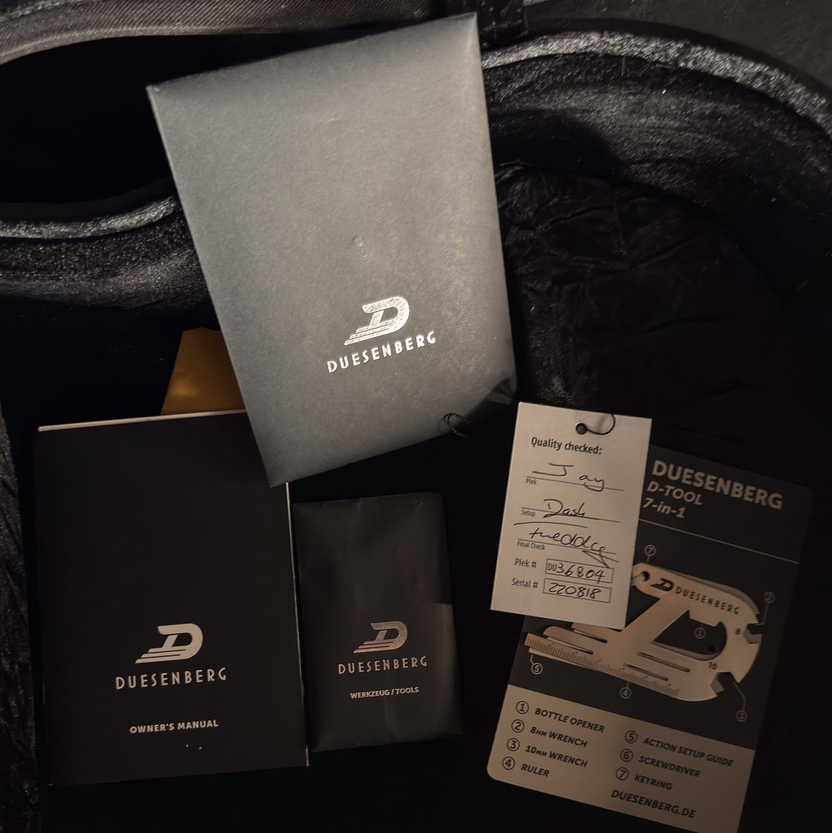 2022 Duesenberg Starplayer TV Black w/ SingleTwin Domino Pickups