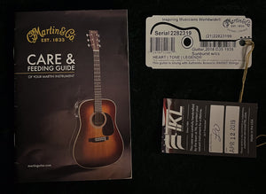 2019 Martin D-35 Sunburst