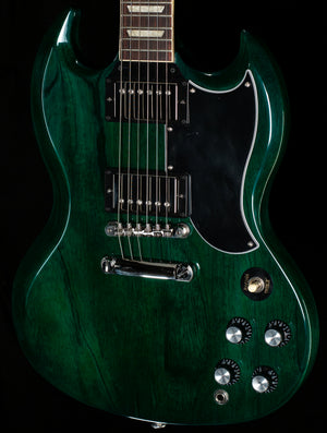 Gibson SG Standard '61 Stop Bar Translucent Teal (394)