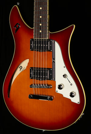 Duesenberg Double Cat Vintage Burst 12-String (667)