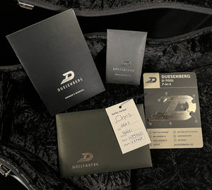 Duesenberg Double Cat Vintage Burst 12-String (667)