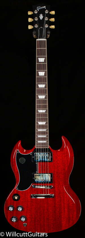 Gibson SG Standard '61 Stop Bar Vintage Cherry Lefty (130)