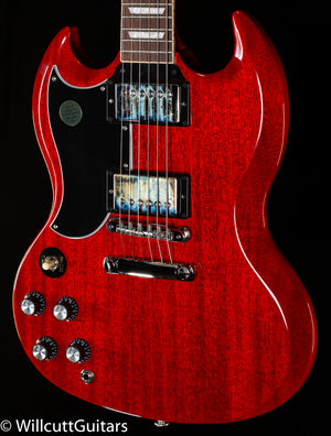 Gibson SG Standard '61 Stop Bar Vintage Cherry Lefty (130)