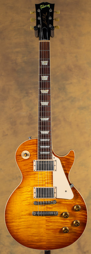 2023 Gibson Les Paul Standard 60s Honey Lemon Burst AAA Top Underwood Aged