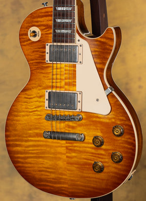 2023 Gibson Les Paul Standard 60s Honey Lemon Burst AAA Top Underwood Aged