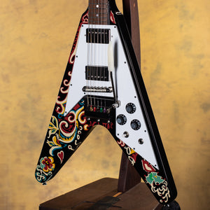 2024 Epiphone Jimi Hendrix Signature "Love Drops" Flying V