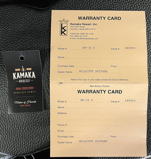 Kamaka HF-35 D Tenor Ukulele 5-String Deluxe (903)