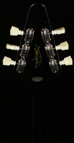 Epiphone Jimi Hendrix "Love Drops" Flying V Ebony (358)