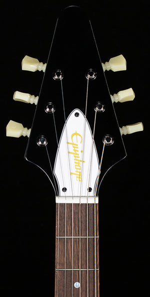 Epiphone Jimi Hendrix "Love Drops" Flying V Ebony Lefty (582)