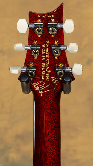 2018 PRS Private Stock 7321 McCarty Singlecut 594 McCarty Burst