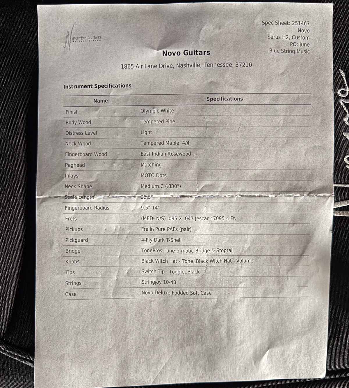 2025 Novo Serus H2 Custom Olympic White