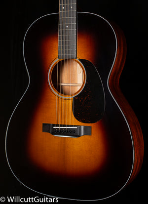 Martin Custom Shop 0000 12 Fret Sinker Mahogany Adirondack VTS Sunburst (432)