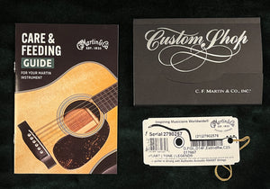 Martin Custom Shop 28 Style Dreadnought Willcutt Exclusive Large Soundhole Adirondack (257)