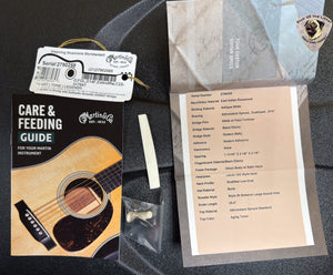 2023 Martin Custom Shop 28 Style Dreadnought Willcutt Exclusive Large Soundhole Adirondack