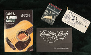 Martin Custom Shop 28 Style Dreadnought Willcutt Exclusive Large Soundhole Adirondack (808)