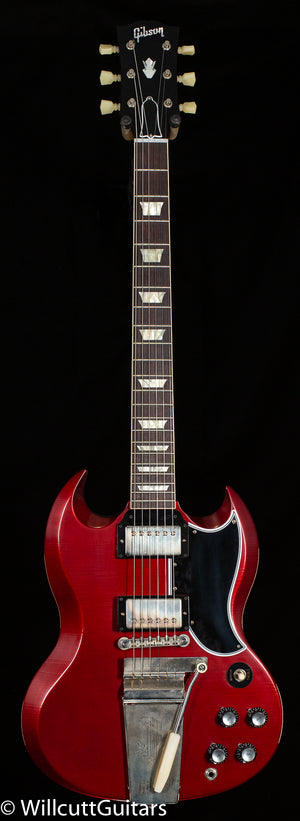 Gibson Custom Shop 1964 SG Murphy Ultra Light Aged Willcutt Exclusive Burgundy Mist (004)