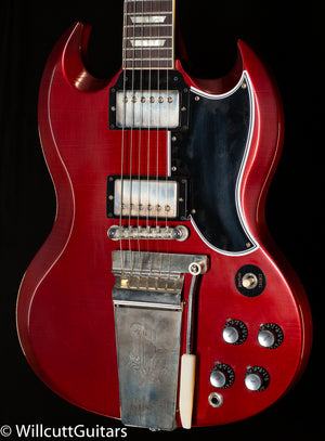 Gibson Custom Shop 1964 SG Murphy Ultra Light Aged Willcutt Exclusive Burgundy Mist (004)