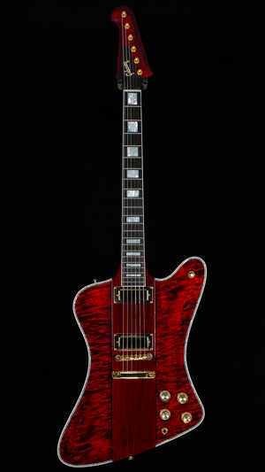 Gibson Custom Shop 1963 Firebird VII Figured Red Burst Stop Bar Gloss (973)
