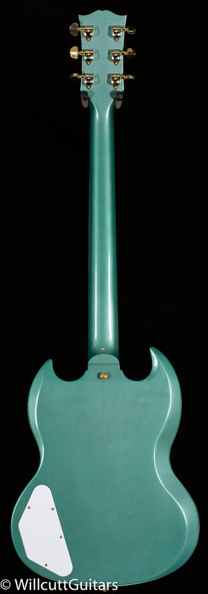 Gibson Custom Shop 1963 SG Custom Willcutt Exclusive Inverness Green Maestro VOS (133)