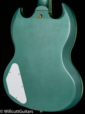 Gibson Custom Shop 1963 SG Custom Willcutt Exclusive Inverness Green Maestro VOS (133)