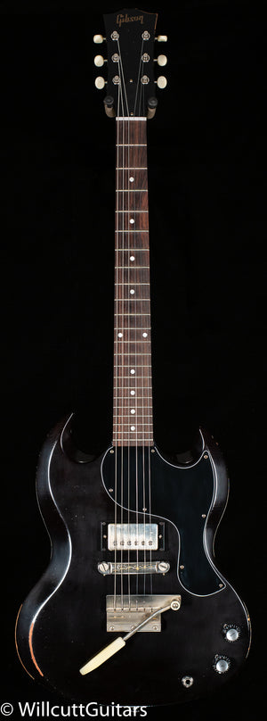 Gibson 1963 SG Junior Humbucker Short Maestro Murphy Lab Light Aged Oxblood (303)