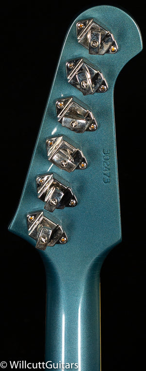Gibson Custom Shop 1963 Firebird V Maestro Vibrola Murphy Lab Ultra Light Aged Pelham Blue (473)