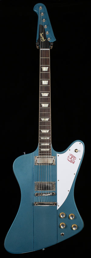 Gibson Custom Shop 1963 Firebird V Willcutt Exclusive Pelham Blue Stop Bar VOS (213)