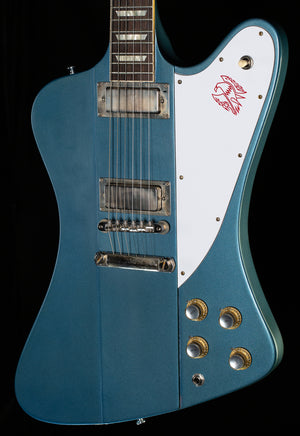 Gibson Custom Shop 1963 Firebird V Willcutt Exclusive Pelham Blue Stop Bar VOS (213)