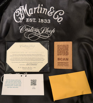 Martin Custom Shop Willcutt Exclusive OM 28 Style Carpathian Spruce/Exceptional Broad Figure Koa (695)