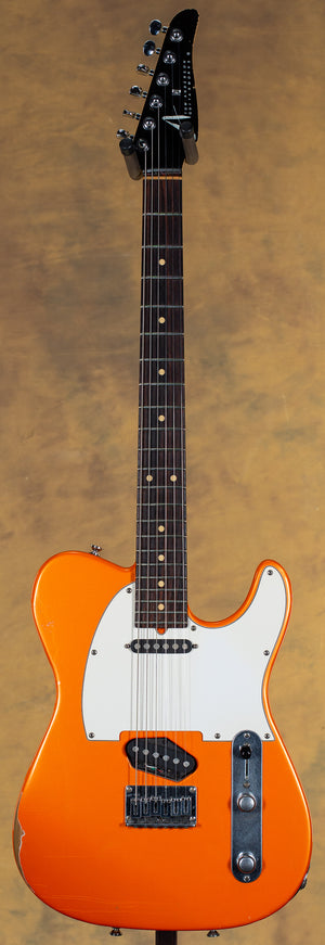 1994 Tom Anderson Hollow T Classic Orange Relic