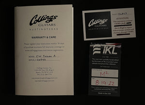 2022 Collings CW Indian Torrefied Adirondack Spruce Top