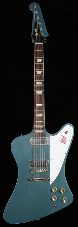 Gibson Custom Shop 1963 Firebird V Willcutt Exclusive Pelham Blue Stop Bar VOS (753)