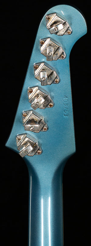 Gibson Custom Shop 1963 Firebird V Willcutt Exclusive Pelham Blue Stop Bar VOS (753)
