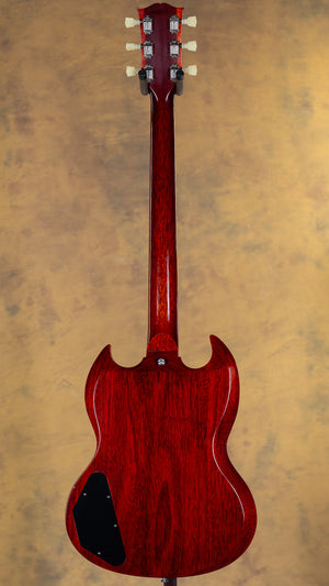 2024 Gibson Custom Shop 1964 SG Standard Reissue Maestro Ultra Light Aged Cherry Red