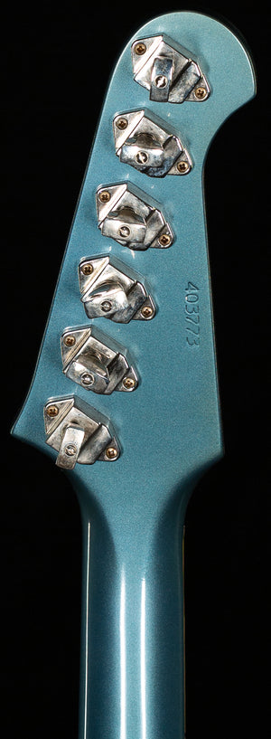 Gibson Custom Shop 1963 Firebird V Willcutt Exclusive Pelham Blue Stop Bar VOS (773)