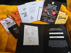 Gibson Custom Shop 1954 Les Paul Custom Staple Pickup Reissue Ebony VOS (155)