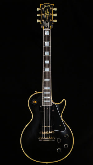 Gibson Custom Shop 1954 Les Paul Custom Staple Pickup Reissue Ebony VOS (389)