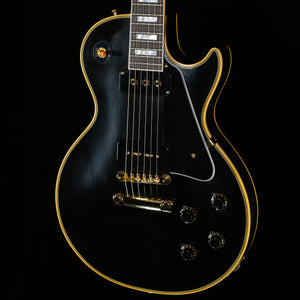 Gibson Custom Shop 1954 Les Paul Custom Staple Pickup Reissue Ebony VOS (389)