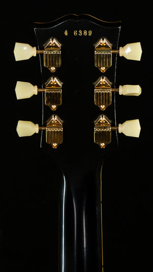 Gibson Custom Shop 1954 Les Paul Custom Staple Pickup Reissue Ebony VOS (389)