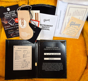 Gibson Custom Shop 1961 SG Standard Brunswick Orange Gloss (471)