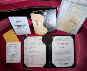 Gibson Custom Shop 1955 Les Paul Standard Nugget Gold Murphy Lab Light Aged (254)