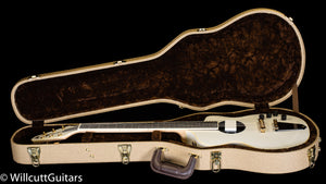 Rick Turner Model 1 Deluxe All White, Gold Hardware (664)